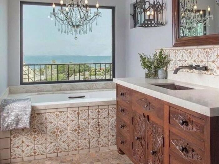 Bathroom Vanity by Rustic Home Interiors San Marcos